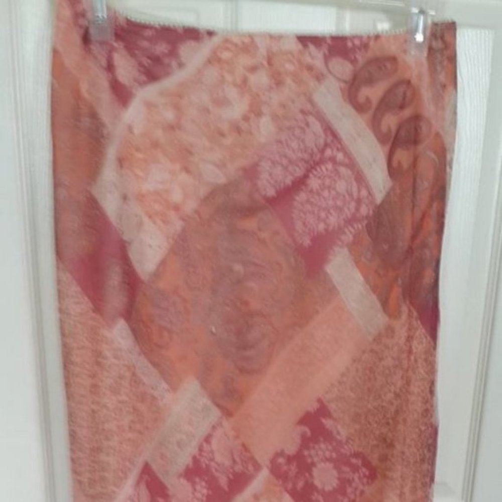 BRAND NEW ** PIERRE CARDIN FLORAL LAYERED SKIRT